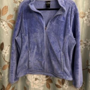 The North Face Women's Soft Blue Teddy Jacket